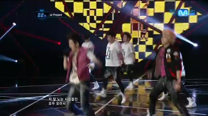 Jj Project - Bounce @ M!countdown (21.06.2012)