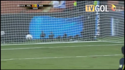 Netherlands 0 - 1 Brazil