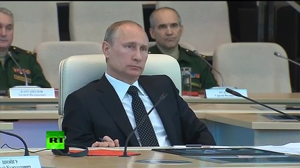 Путин посети обучение за управление на руските въоръжени сили