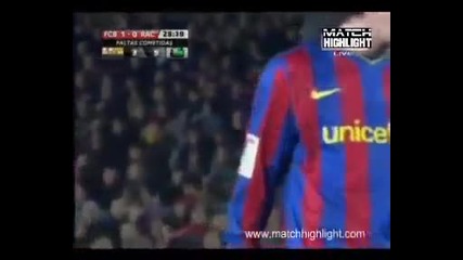 Barcelona vs Racing (4 - 0) 20.02.2010 