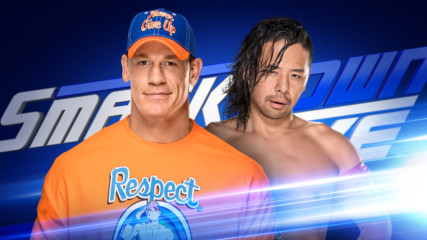 Cena vs. Nakamura is set for SmackDown LIVE and we are freaking out