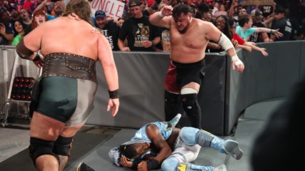 The New Day vs. Samoa Joe & The Viking Raiders: Raw, July 1, 2019
