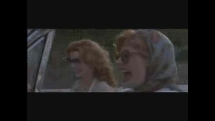 Thelma & Louise Kiss (ending Scene)