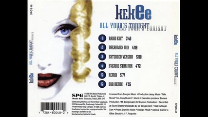 Kekee - All Your's Tonight (radio Edit)
