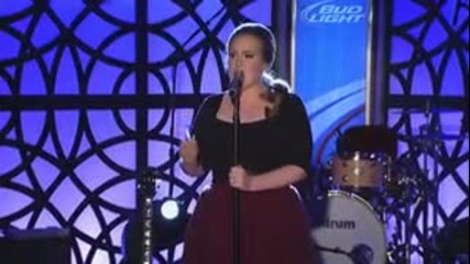 Adele - Someone like you (live Jimmy Kimmel) 