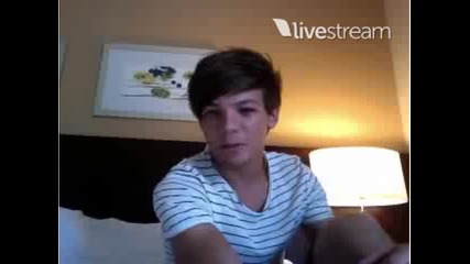 Louis Tomlinson Twitcam Part 1 29/07/2011