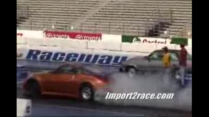 Nissan 350z Twin Turbo Vs Ford Mustang
