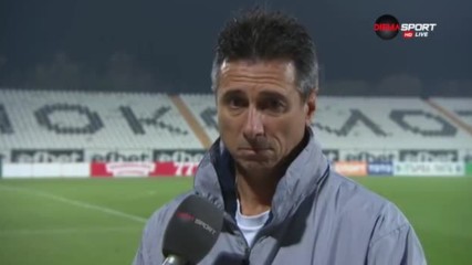 Мнението на Ераносян след равенството на Локо Пд с Ботев