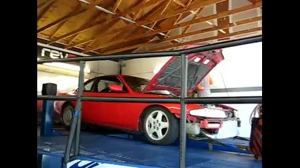 Nissan 240sx dyno test - 248 конски сили 