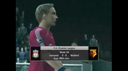 Watford 0:2 Liverpool Fifa08