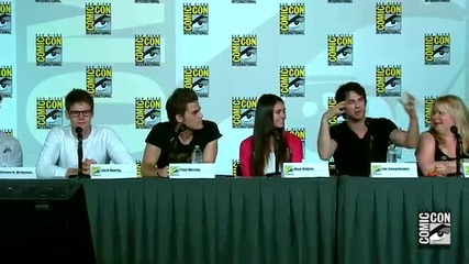 The Vampire Diaries Panel at Comic-con 2012