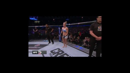 Ronda Rousey vs Holly Holm, нокаут