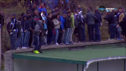 Феновете на Левски създадоха атмосфера на “Христо Ботев“