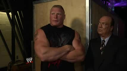 Brock Lesnar isn't playing games at Summerslam