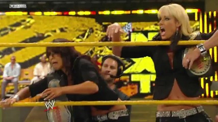 Wwe Nxt - 7.6.10 - Laycool and Kaval & Alex Riley and The Miz Segment