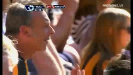 невероятниа гол на на Дарън гибсън срещу Хъл