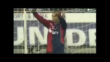 16.1.2010 Каляри - Ливорно 3 - 0