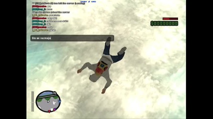 Gta San Andreas Multiplayer parachute jumping