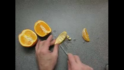 Трик с портокал