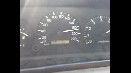 Toyota Paseo Top Speed