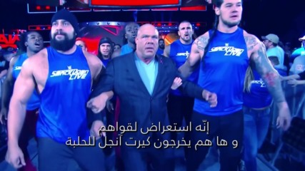 Monday Night Raw falls under siege: Wal3ooha, 26 October, 2017