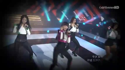 Sistar - How Dare You ~ Inkigayo (26.12.10) 