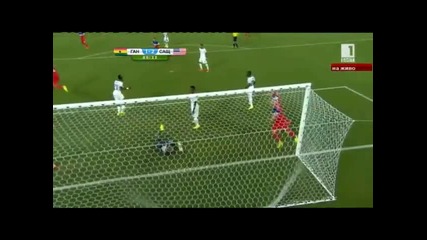 Мондиал 2014 - Гана 1:2 Сащ - Сащ попари Гана с ранен и късен гол!