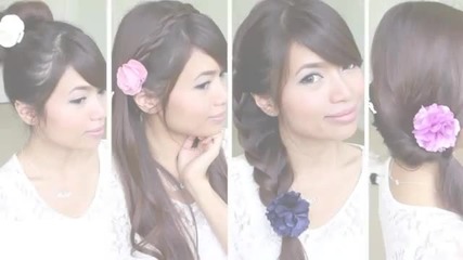 Quick & Easy Back-to-school Hairstyles for Medium Long Hair Tutorial