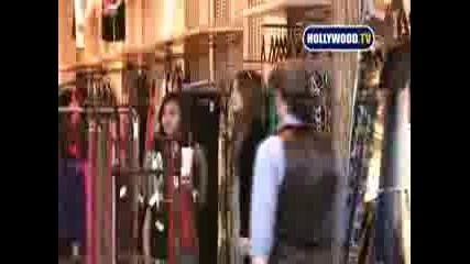 Miley Cyrus and Mom Get Mobbed at Americana Mall