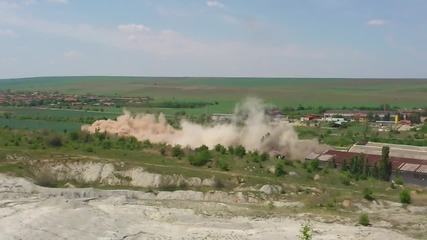 Взривяване на комин - Полски тръмбеш