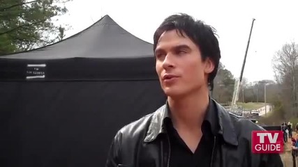 The Vampire Diaries - Ian Somerhalder Getting Naked Interview