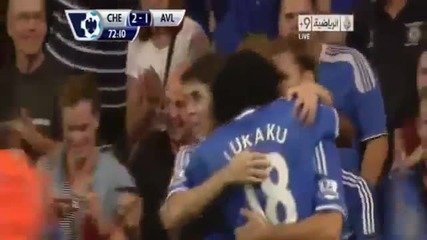 21.08.2013 Челси - Астън Вила 2:1 / Луна (ав.) и Иванович /