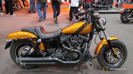 [ 2014 Harley - Davidson Dyna Fat Bob Accessorized - 2014 Toronto Motorcyle Show