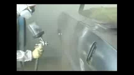 How to Custom Paint a Car How to Spray a Single Stage Car Paint.3gp
