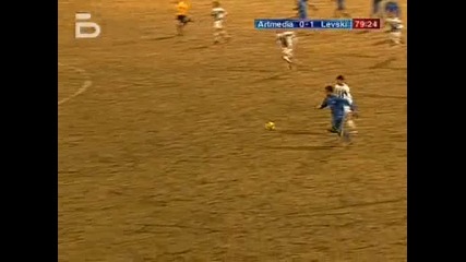 Артмедия - Левски 0 - 1 16.02.2006 част 7 