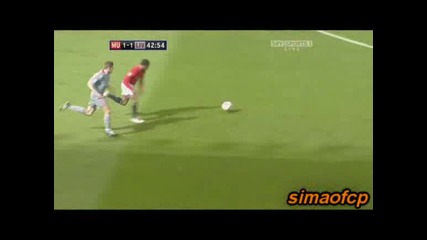 14.03 Manchester Utd 1 - 2 Liverpool - Gerrard goal