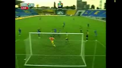Левски - Ботев 5:0 Първи гол на Дениран Ортега