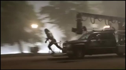 Човекът-вълк: скорост и движения The Wolfman Blu-ray bonus clip Creating Wolfman Speed and Movement