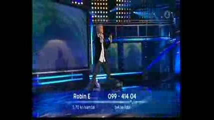 Robin Ericsson - Waterloo - Idol 2008 Sweden