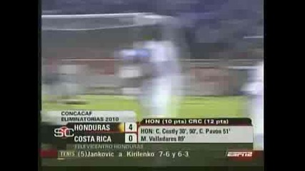 13.08 Хондурас - Коста Рика 4:0 Световна квалификация