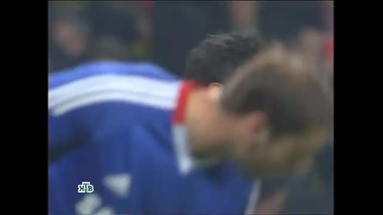 Супер гол Жиркова в матче спартак М - Челси 0 1 