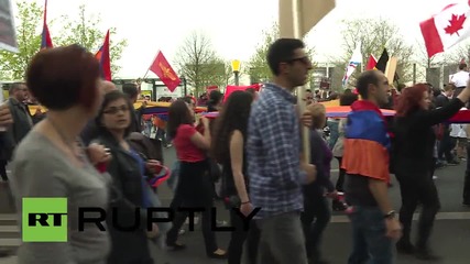 Germany: Thousands march for recognition of Armenian "genocide"