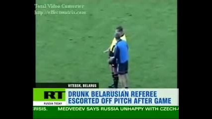 Youtube - Drunk Soccer Referee