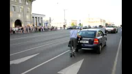 Протест за високите цени на горивата 1 !!!