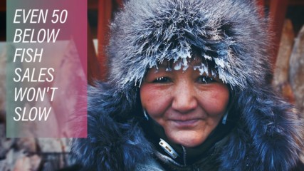 Surviving the cold of Yakutsk’s fish market