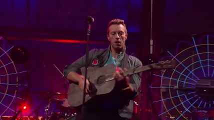 Coldplay - Mylo Xyloto/hurts Like Heaven (live on Letterman)