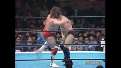 Antonio Inoki & Nobuhiko Takada vs. Steve Williams & Owen Hart