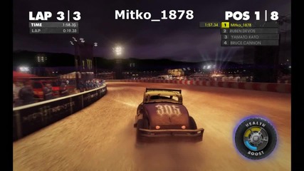 Dirt Showdown gameplay