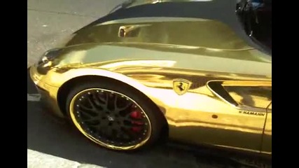 Златно Ferrari 599