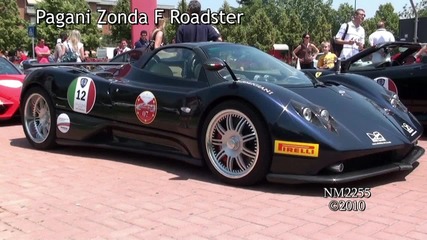 Pagani Zonda F Roadster Revving and Acceleration